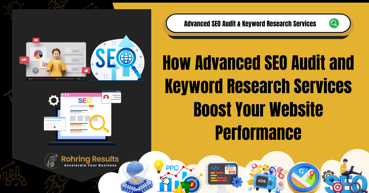 advanced SEO audit and keyword research